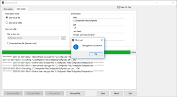 Portable Qccrypt screenshot 6