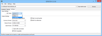 Portable QFX2CSV screenshot 3