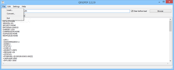 Portable QFX2PDF screenshot 2