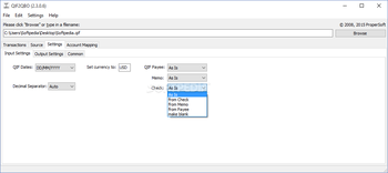 Portable QIF2QBO screenshot 3