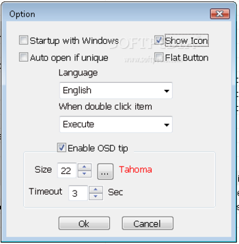 Portable QuickOpen screenshot 3