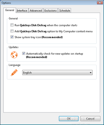 Portable Quicksys DiskDefrag screenshot 4