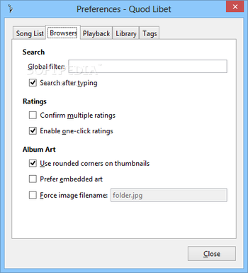 Portable Quod Libet screenshot 10