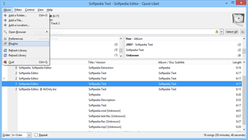 Portable Quod Libet screenshot 3