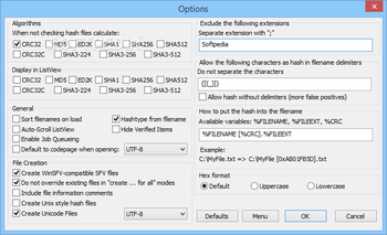 Portable RapidCRC Unicode screenshot 3