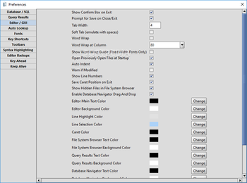 Portable RazorSQL screenshot 16