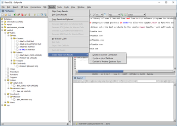 Portable RazorSQL screenshot 9