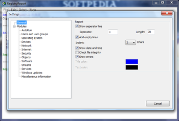 Portable RegistryReport screenshot 2