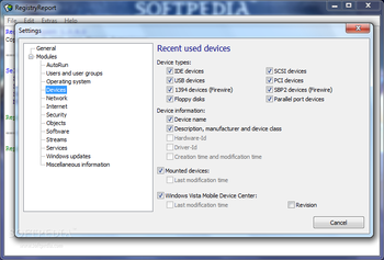 Portable RegistryReport screenshot 5