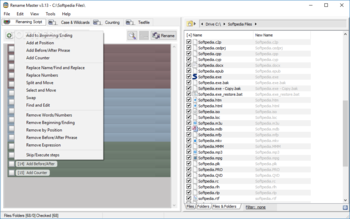 Portable Rename Master screenshot 2