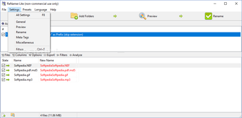 Portable ReNamer Lite screenshot 6