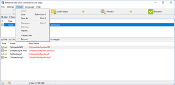 Portable ReNamer Lite screenshot 7