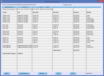 Portable Rental Property Tracker Lite screenshot 13