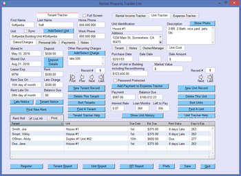 Portable Rental Property Tracker Lite screenshot 5