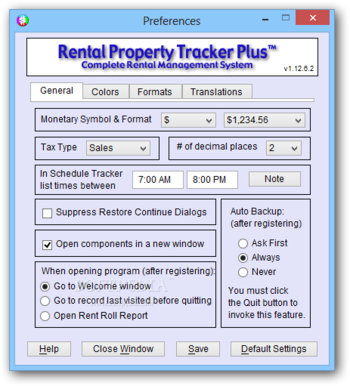 Portable Rental Property Tracker Plus screenshot 16