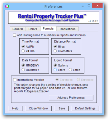 Portable Rental Property Tracker Plus screenshot 18