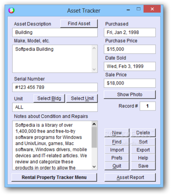 Portable Rental Property Tracker Plus screenshot 6