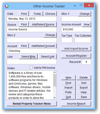 Portable Rental Property Tracker Plus screenshot 7