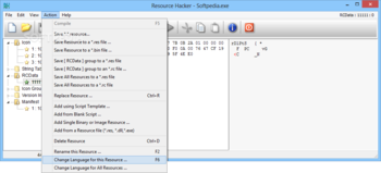 Portable Resource Hacker screenshot 2