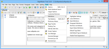 Portable RightNote screenshot 13