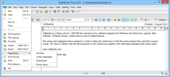Portable RightNote screenshot 3