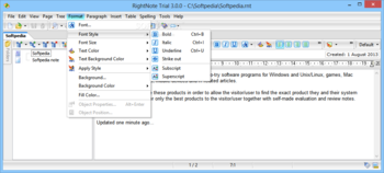 Portable RightNote screenshot 8
