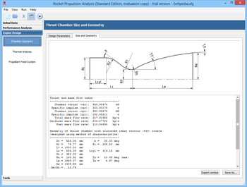 Portable Rocket Propulsion Analysis Standard screenshot 11