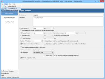 Portable Rocket Propulsion Analysis Standard screenshot 2