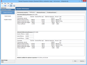 Portable Rocket Propulsion Analysis Standard screenshot 8