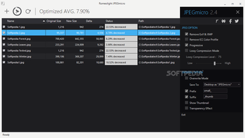 Portable Romeolight JPEGmicro screenshot 3