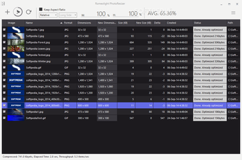 Portable Romeolight PhotoResizer screenshot