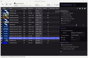 Portable Romeolight PhotoResizer screenshot 4