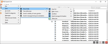 Portable RSS Guard screenshot 4