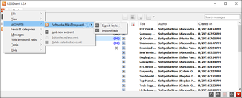 Portable RSS Guard screenshot 5