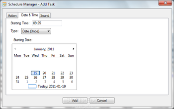 Portable Schedule Manager screenshot 4
