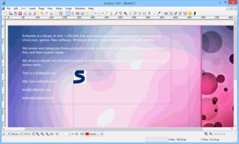 Portable Scribus screenshot