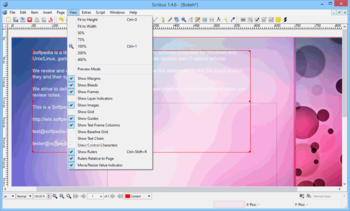 Portable Scribus screenshot 6