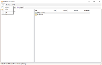 Portable SE-BackupExplorer screenshot 2