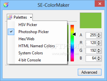 Portable SE-ColorMaker screenshot 2