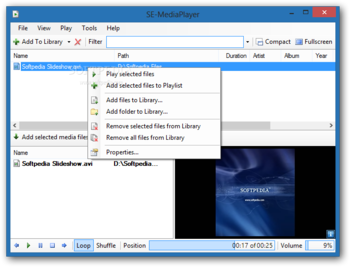 Portable SE-MediaPlayer screenshot 2