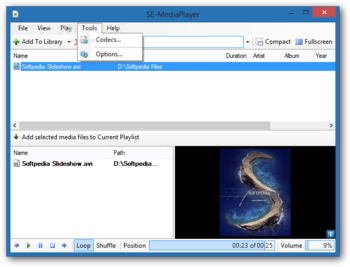 Portable SE-MediaPlayer screenshot 3