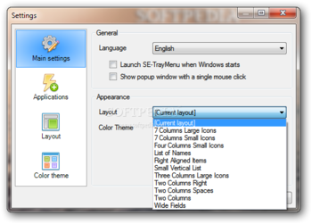 Portable SE-TrayMenu screenshot 3