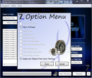 Portable Se7en Theme Source Patcher screenshot 4