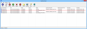 Portable SeqDownload screenshot