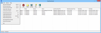 Portable SeqDownload screenshot 2