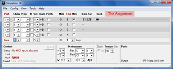 Portable Sequetron LE screenshot