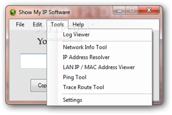 Portable Show My IP Software screenshot 2