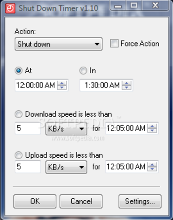 Portable ShutDownTimer screenshot