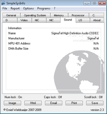 Portable SimpleSysInfo screenshot 10