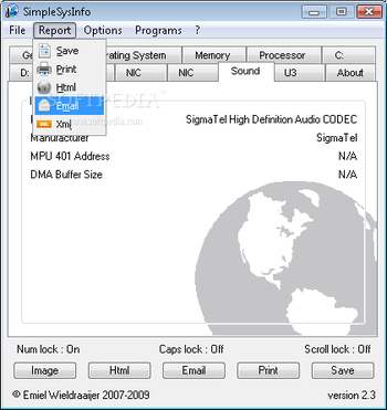 Portable SimpleSysInfo screenshot 12